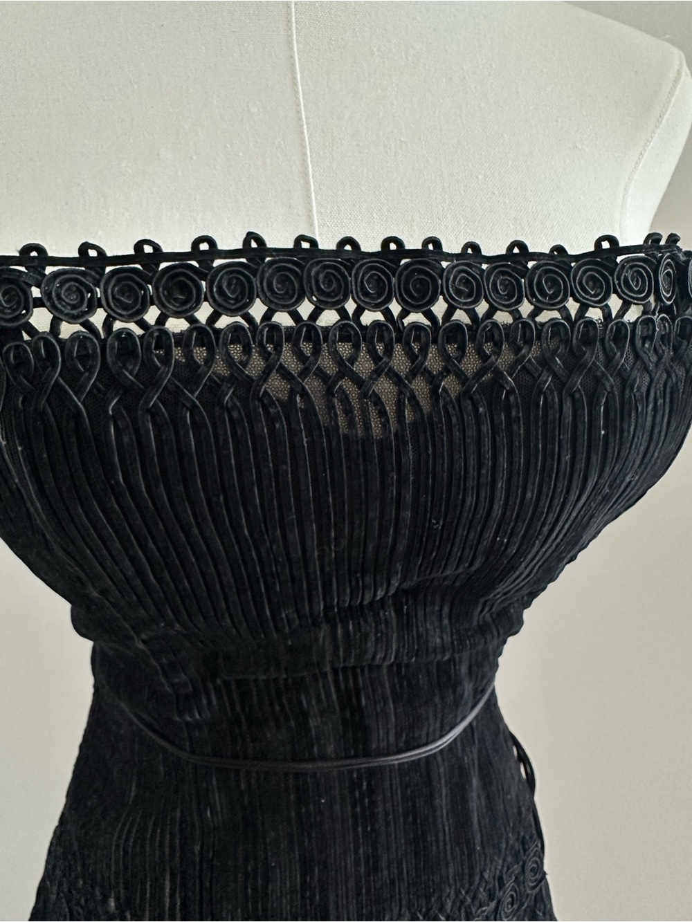 NWOT La Perla DEADSTOCK iconic vintage  Y2K La Perla black  corset - Picture 16 of 16